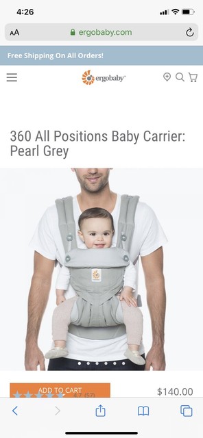 ergobaby 360 gumtree